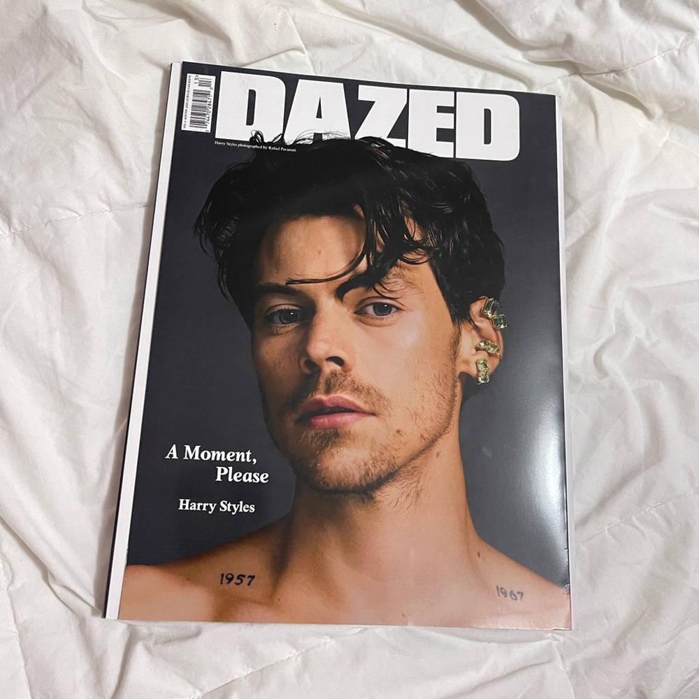 harry styles dazed magazine